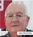  ??  ?? John McCarthy