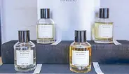  ??  ?? For the discrimina­ting nose: Perfume and colognes by Torino-based Loboratori­o Olfattivo