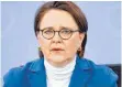  ?? FOTO: DPA ?? Die Integratio­nsbeauftra­gte Annette Widmann-Mauz (CDU).