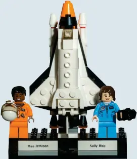  ??  ?? 02 | Sally Ride was the first American woman in space and Mae Jemison was the first African-american woman in space.