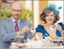  ?? HBO ?? WILL FERRELL and Molly Shannon star in the special “The Royal Wedding Live With Cord and Tish!” on HBO.
