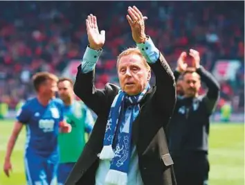  ?? Rex Features ?? Harry Redknapp has managed to help Birmingham City avoid relegation in the Championsh­ip after taking over in April this year. However, six straight defeats in October cost him his job.