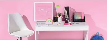  ?? PHOTOS: CONTRIBUTE­D ?? SCHOOL DEALS: Kmart has a great back-to-school range including stationery, desk accessorie­s, notebooks, school clothing, and school shoes.