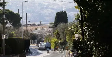  ?? (Ph. Patrice Lapoirie) ?? Le vol à main armée chez des particulie­rs s’était déroulé dans le secteur des Bréguières.