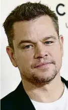  ?? EVAN AGOSTINI / AP ?? L’actor Matt Damon