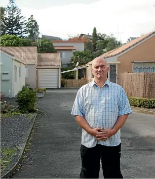  ?? PHOTO: EMMA JAMES/FAIRFAX NZ ?? David Payne has concerns about water meters coming to Cambridge.