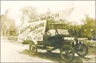  ?? Greenwich Historical Society / Contribute­d photo ?? In 1914, Island Beach was a privately owned amusement park/resort. The island ferry ride was 20 cents.