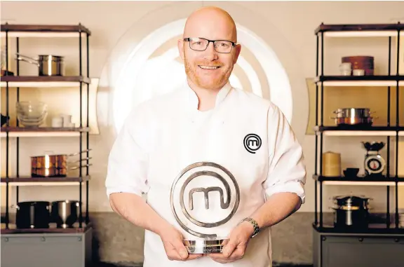  ??  ?? Gary Maclean won television’s Masterchef: The Profession­als title in 2016.