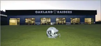  ?? OAKLAND RAIDERS — 2015 ?? The Oakland Raiders Performanc­e Center featured brand-new practice fields to go along with a workout building that featured four times as much equipment as the team’s old weight room.