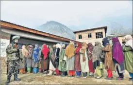  ?? HT FILE PHOTO ?? The Centre has promised that it would hold elections in Jammu and Kashmir, and consider the restoratio­n of its statehood.