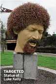  ?? ?? TARGETED Statue of Luke Kelly