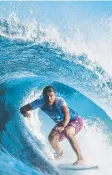  ?? Picture: WSL ?? Julian Wilson is a big chance in the Pipe Masters.