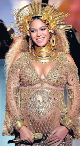  ?? Kevin Winter ?? > Beyonce has given birth to twins, according to reports