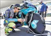  ?? PETRONAS YAMAHA SRT ?? Italy’s Valentino Rossi.