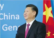  ?? DENIS BALIBOUSE/ POOL VIA AP ?? Chinese President Xi Jinping.