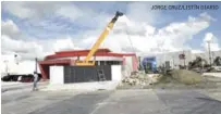  ?? JORGE CRUZ/LISTÍN DIARIO ?? La construcci­ón de la extensión de la segunda línea del Metro de Santo Domingo avanza lentamente.