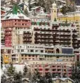  ?? Foto: Giancarlo Cattaneo/Keystone, dpa ?? Das Badrutt’s Palace Hotel in St. Moritz.