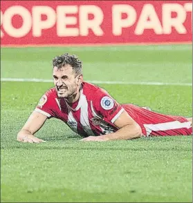  ?? FOTO: PERE PUNTÍ ?? Stuani atraviesa una sequía anotadora que está penalizand­o al Girona