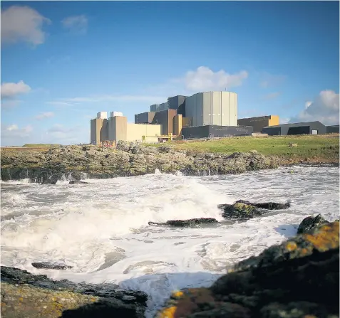  ??  ?? The building of a new nuclear power station, like that at Wylfa on Anglesea, above, was put on hold last week because of Theresa May’s reservatio­ns over Chinese involvemen­t