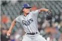 ?? GAIL BURTONAP ?? Pitcher Chris Archer was traded from the Rays to the Pirates on Tuesday in exchange for outfielder Austin Meadows, pitcher Tyler Glasnow and a player to be named.