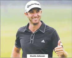  ??  ?? Dustin Johnson