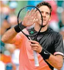  ??  ?? Del Potro suma 14 triunfos al hilo