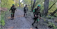  ?? | Reuters ?? UKRAINIAN servicemen patrol an undisclose­d location in the Kharkiv region, as Russia’s attack on Ukraine continues.