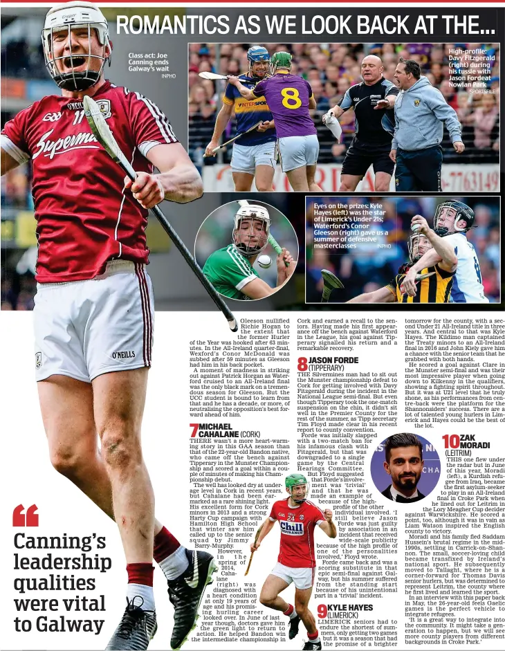  ?? INPHO ?? Class act: Joe Canning ends Galway’s wait