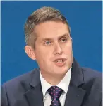  ??  ?? Gavin Williamson.