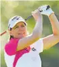  ?? Julio Aguilar / Getty Images ?? Annika Sorenstam shot a 1under 71 in Orlando.