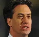  ??  ?? ‘Immediate relief’: Ed Miliband