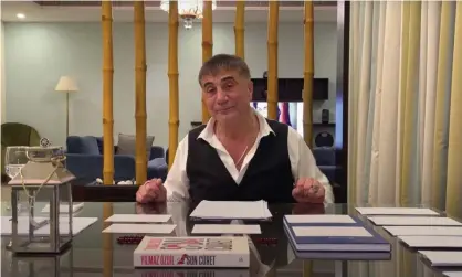  ??  ?? Sedat Peker’s YouTube videos have racked up more than 30m views. Photograph: YouTube