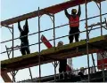  ?? PHOTO: GETTY IMAGES ?? Constructi­on companies will continue to get workers from overseas, a trades training organisati­on boss says.