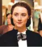  ??  ?? Saoirse Ronan, “Brooklyn”