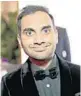  ?? GETTY ?? Comic actor and writer Aziz Ansari, star of Netflix's Emmy-winning “Master of None,” will perform April 20 at the Hard Rock Event Center in Hollywood.