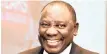  ??  ?? Cyril Ramaphosa