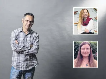  ?? PHOTOS: SUPPLIED ?? Funded to find . . . University of Otago scientists Prof Tony Merriman, Prof Lisa MatisooSmi­th (top) and Dr Anna Gosling have received an award from the Marsden fund.