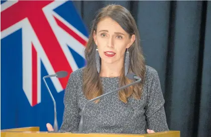  ??  ?? Prime Minister Jacinda Ardern regards a meeting with her Australian counterpar­t as a “milestone and a pleasure”.