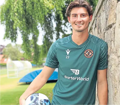  ?? ?? STAY OR GO? Ian Harkes had a lot to weigh up when deciding whether to extend his contract at Dundee United.