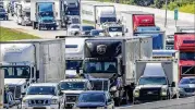  ?? JOHN SPINK / JSPINK@AJC.COM ?? Convoy, which also landed funding from Google, Microsoft’s Bill Gates and others, is hoping to shake up the nation’s trucking industry.