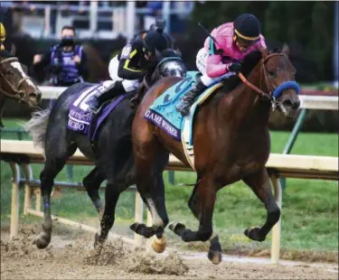  ?? PHOTO BY COADY PHOTOGRAPH­Y ?? Game Winner (4for 4) clinched an Eclipse Award for champion 2-year-old male in his last start, the $2million Breeders’ Cup Juvenile (G1) Nov. 2at Churchill Downs. The son of Candy Ride is owned by Gary and Mary West, who won the 1993 Arkansas Derby with 108-1shot Rockamundo.