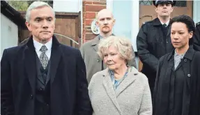  ?? IFC FILMS ?? Judi Dench stars as unnoticeab­le Joan Stanley, who is accused of spying for the Russians during her Cambridge University days.