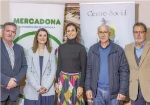  ?? Centro Social de Lourosa ?? Assinatura do acordo de colaboraçã­o entre a Mercadona eo