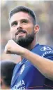  ??  ?? BLANK LOOKS Olivier Giroud