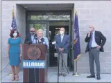  ?? MELISSA SCHUMAN — MEDIANEWS GROUP ?? Sen. Kristen Gillibrand speaks about the importance of providing critical funding to day care centers across the state.