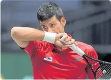  ?? ?? DJOKOVIC SIGUE JUGANDO AL MISTERIO RESPECTO DEL GRAND SLAM.