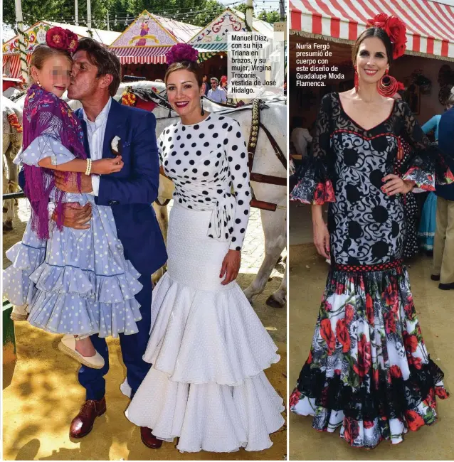 Fran y Lourdes, en Feria de Abril -