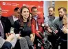  ??  ?? New Zealand Prime Minister Jacinda Ardern speaking to the media at Victoria University (AFP)