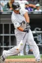  ?? CHICAGO TRIBUNE ?? Jose Abreu, recovered from a testicular injury, figures to share time with Yonder Alonso at first base and DH.