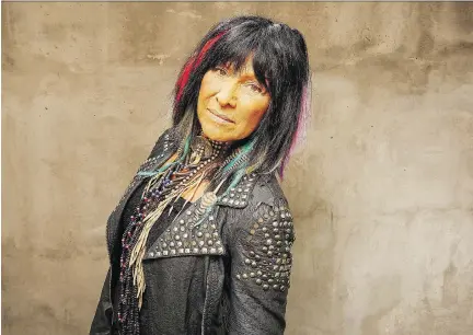  ?? MATT BARNES/JUNO AWARDS ?? Buffy Sainte-Marie will receive the Allan Waters Humanitari­an Award during a Juno Awards gala dinner in Ottawa in April.